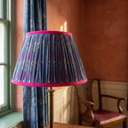 Whisper Meadow Luxury Handmade Pleated Cotton UNO Lampshade