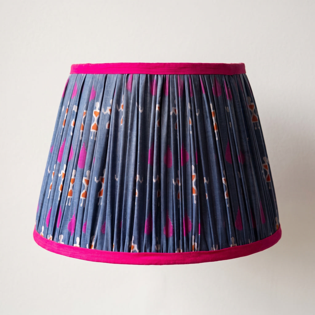 Whisper Meadow Luxury Handmade Pleated Cotton UNO Lampshade