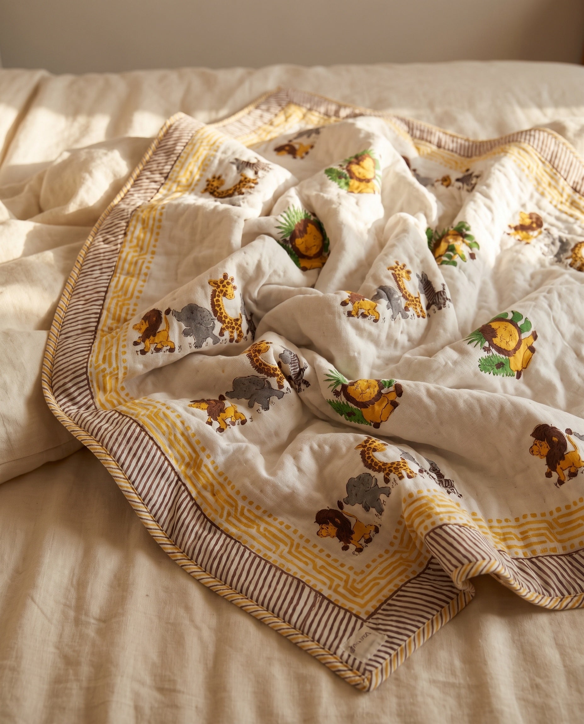 Cuddle Parade - Couverture Bébé Artisanale 100% Coton Faite Main