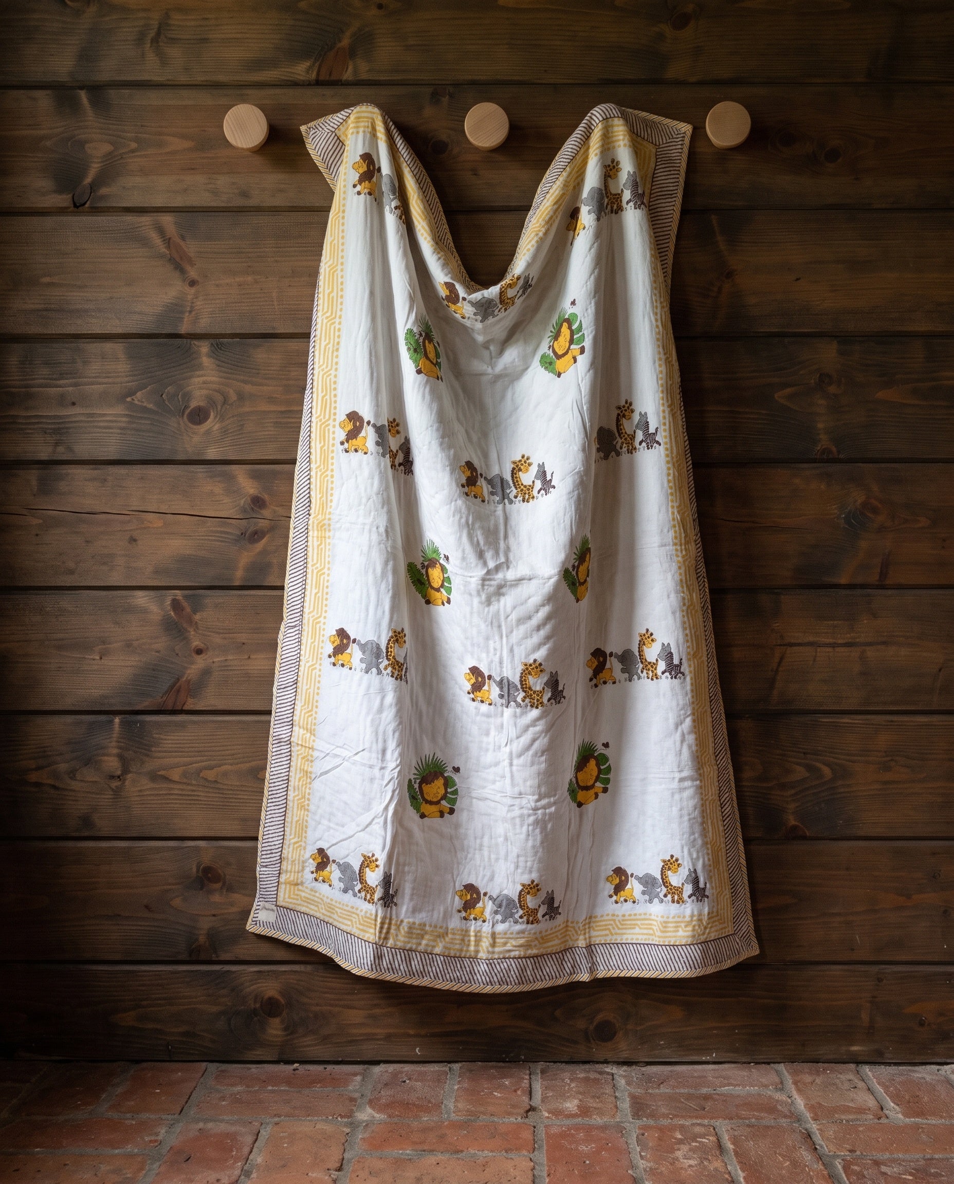 Cuddle Parade - Couverture Bébé Artisanale 100% Coton Faite Main