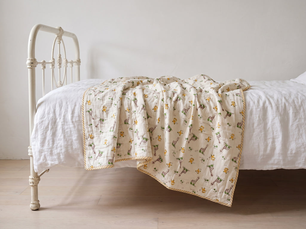 Cuddle Parade - Couverture Bébé Artisanale 100% Coton Faite Main