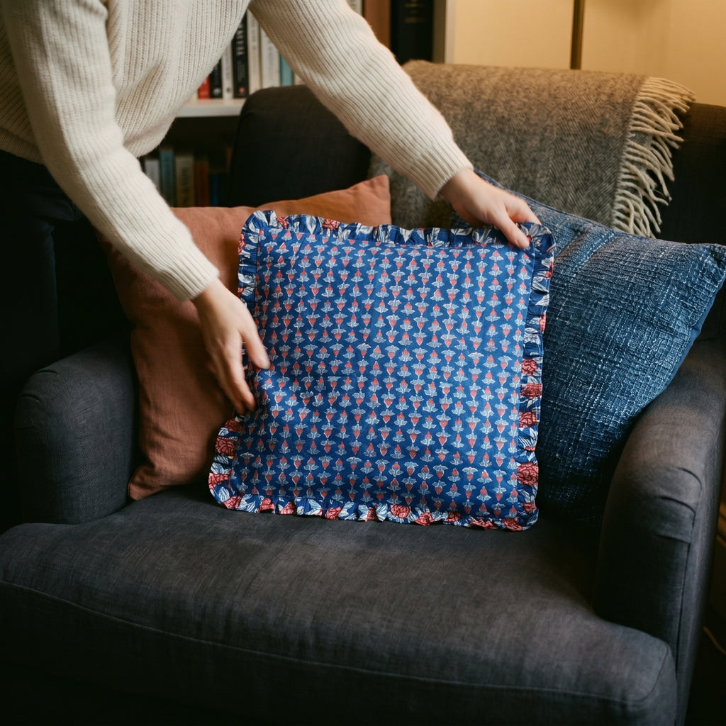 Serene Dawn Cushion Cover