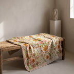 Soft Whisper Luxury Vintage Suzani Kantha Throw
