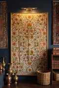 Soft Whisper Luxury Vintage Suzani Kantha Throw