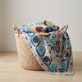 Heirloom Verse Luxury Vintage Suzani Kantha Throw