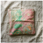 Amber Paisley Handmade Embroidered Cushion Cover