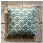 Maple Terracotta Handmade Embroidered Cushion Cover