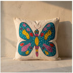 Ivy Fern Handmade Embroidered Cushion Cover