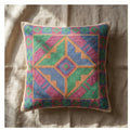 Dawn Glow Handmade Embroidered Cushion Cover