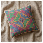Dawn Glow Handmade Embroidered Cushion Cover