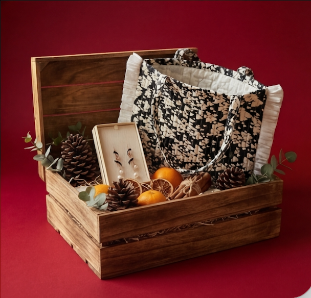 The Monochrome Cozy Gift Box | 11:11 and The Kokum Tree