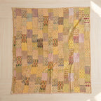 Fern Terracotta Handmade Patola King Bedspread