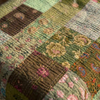 Artful Clay Luxury Patola Kantha Bedspread