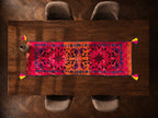 Wildflower Path Exclusive Hand Embroidered Suzani Kantha Runner