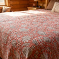 Pure Dawn Handmade Kantha Bedspread
