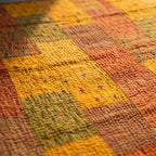 Rust Echo Handmade Patola King Bedspread