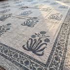 Tangling Teak Handmade Kantha Queen Bedspread