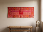 Pond Lily Appliqué Pure Cotton Wall Hanging