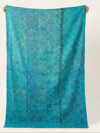 Jeté en coton kantha vintage Desert Stone