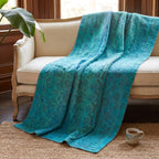 Jeté en coton kantha vintage Desert Stone
