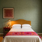 Maple Grove Exclusive Hand Embroidered Suzani Kantha Runner