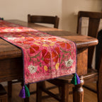 Juniper Trail Exclusive Hand Embroidered Suzani Kantha Runner