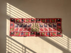 Maidenhair Fern Appliqué Pure Cotton Wall Hanging