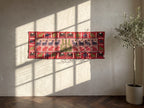 Maidenhair Fern Appliqué Pure Cotton Wall Hanging