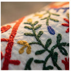 Velvet Vesper Hand-Embroidered Luxury Throw