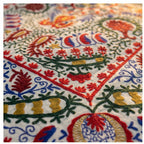 Velvet Vesper Hand-Embroidered Luxury Throw