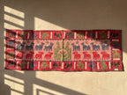 Prairie Crocus Appliqué Pure Cotton Wall Hanging