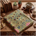 Amber Haze Luxury Vintage Suzani Kantha Throw