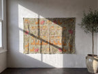 Bearberry Appliqué Pure Cotton Wall Hanging