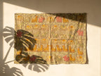 Bearberry Appliqué Pure Cotton Wall Hanging