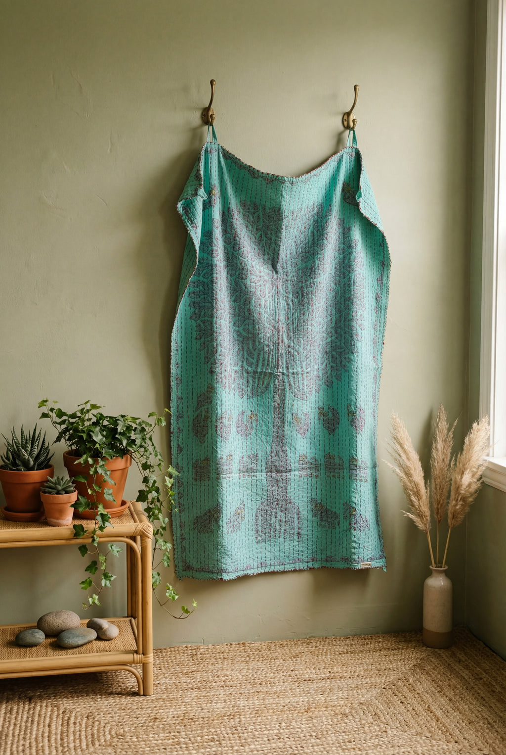 Big Terra Amber Pure Cotton Artisan Wall Hanging