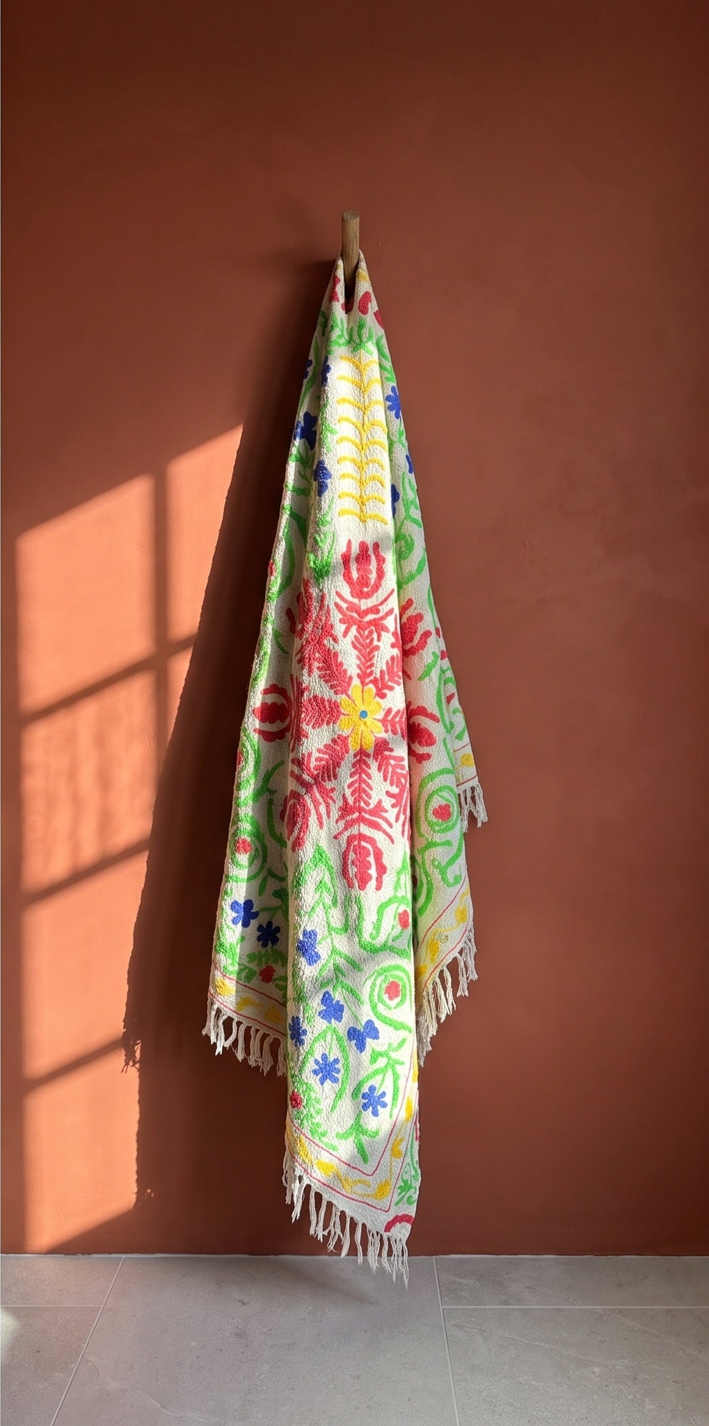 Moon Tide Suzani throw — separated gallery photo 8