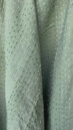 Wild Grass Safari Grand Kantha throw