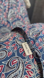 Indigo Mandala Cushion Cover