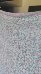 Heritage Indigo Handmade Kantha Queen bedspread