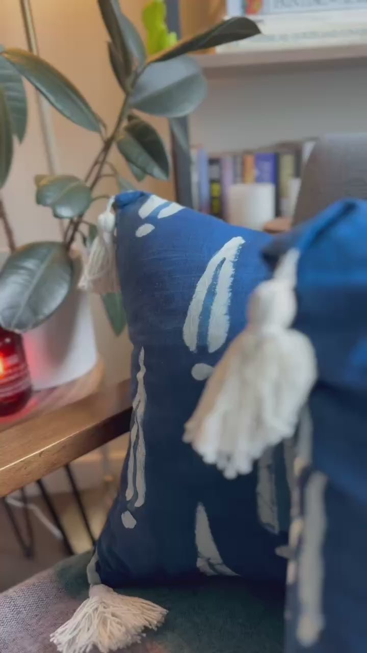Blue Ocean Drop Cushion Cover
