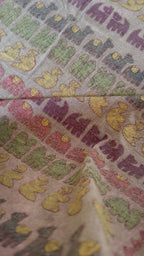 Fern Whisper Handmade Appliqué Queen Bedspread