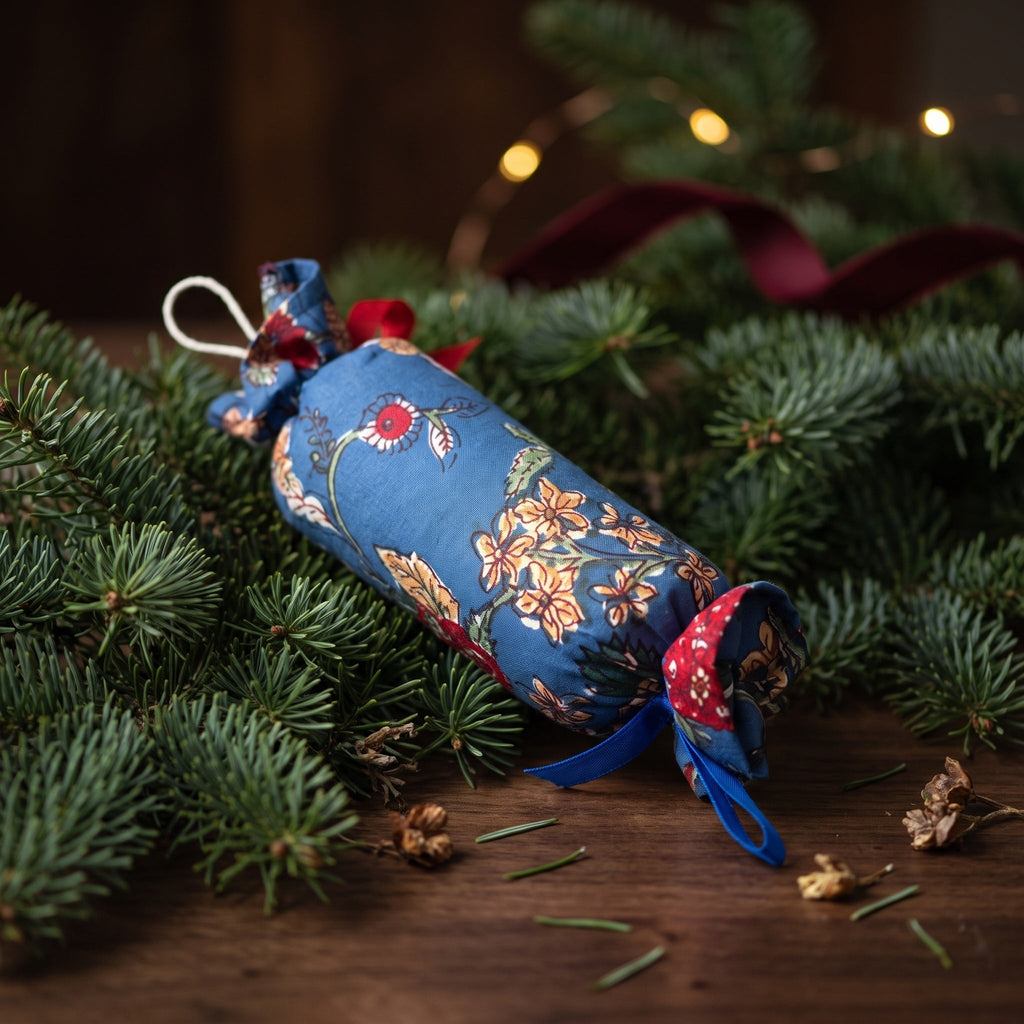 Mirth Bloom handcrafted cotton Christmas ornament – tree styling
