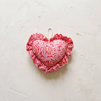 My Fern cotton heart ornament – studio view