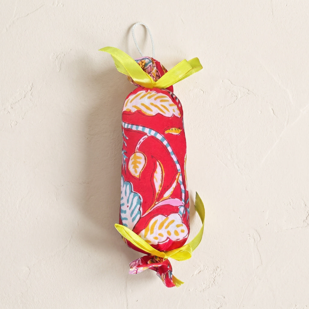 Fern Dew handcrafted cotton Christmas ornament – studio photograph