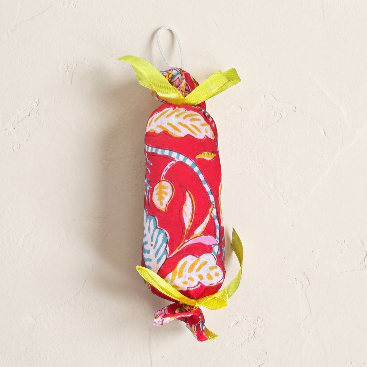 Fern Dew handcrafted cotton Christmas ornament – studio photograph