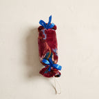 Terracotta Hearthside handcrafted cotton Christmas ornament – studio photograph