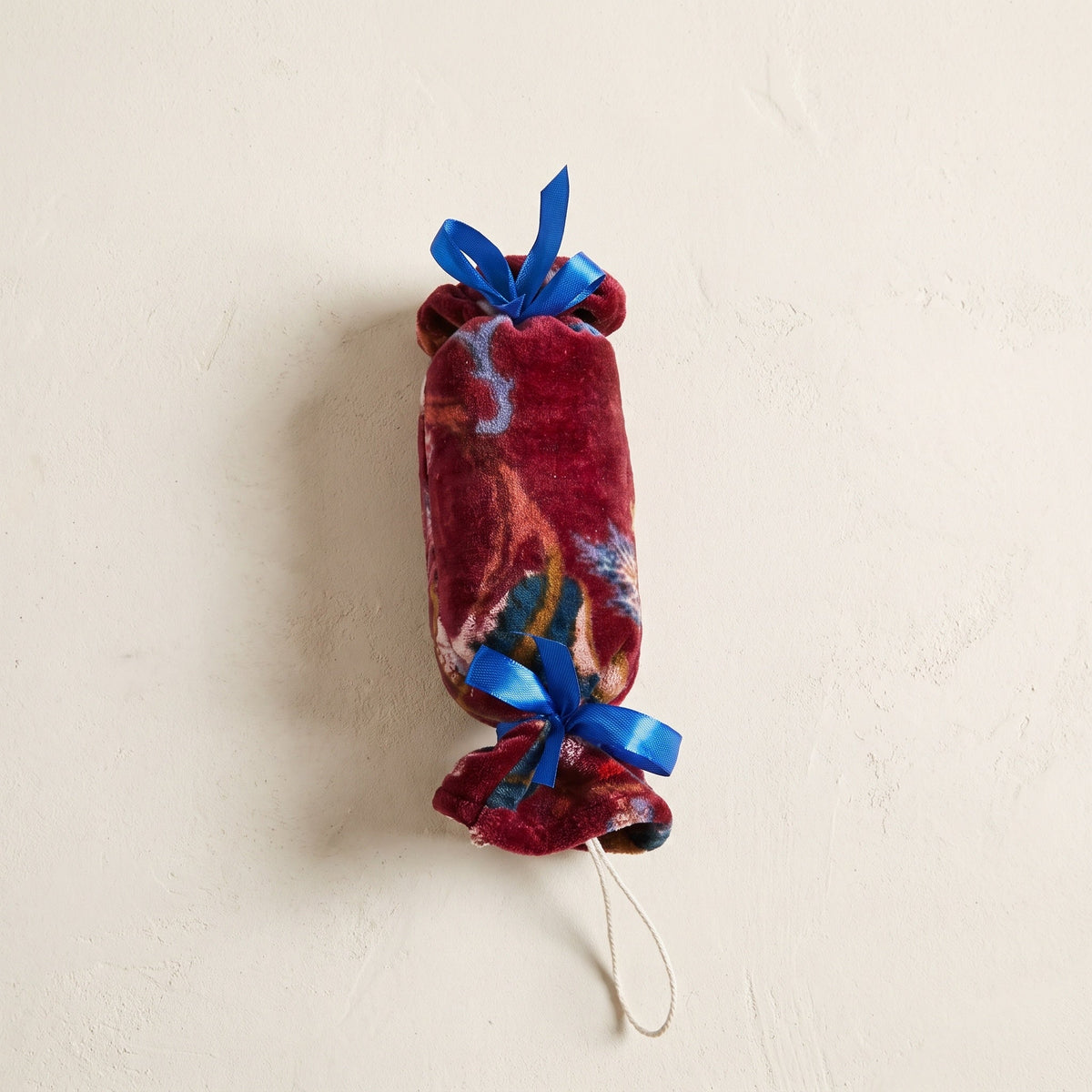 Terracotta Hearthside handcrafted cotton Christmas ornament – studio photograph